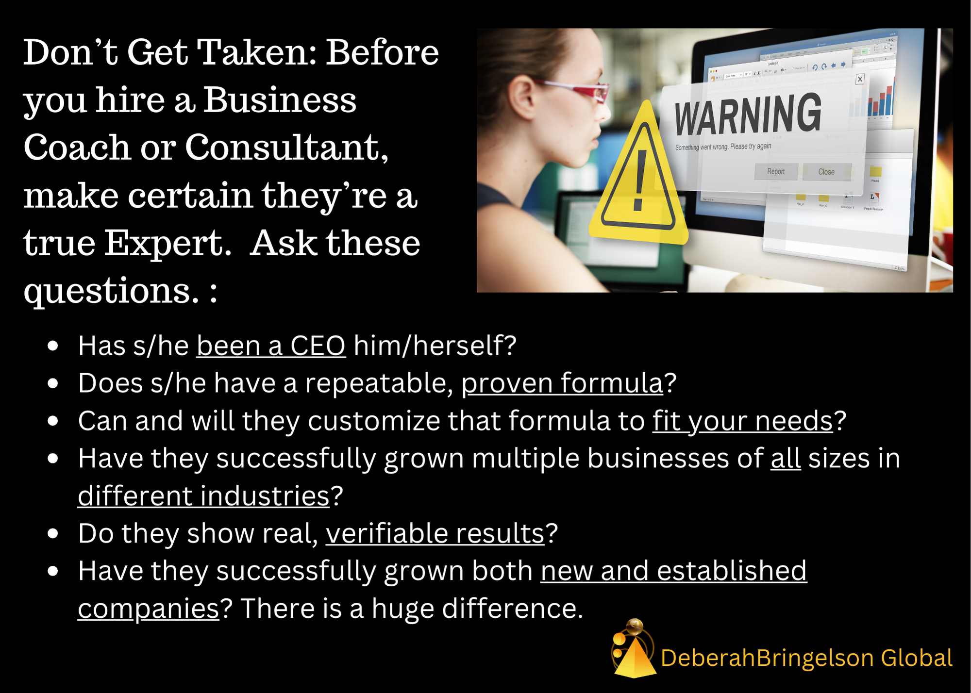 6 Critical Questions Before Hiring a Business ConsultantCoach