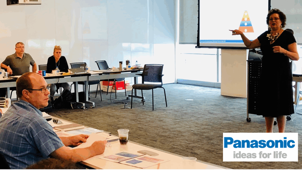 Deberah Bringelson guiding executive leaders through strategic alignment process Deberah Bringelson guiding executive leaders through strategic alignment process.