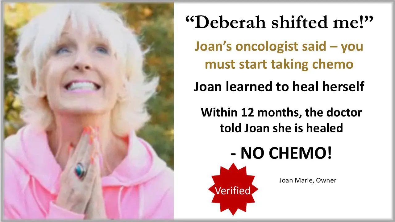 Joan Marie — Deberah Bringelson Helped Me Heal