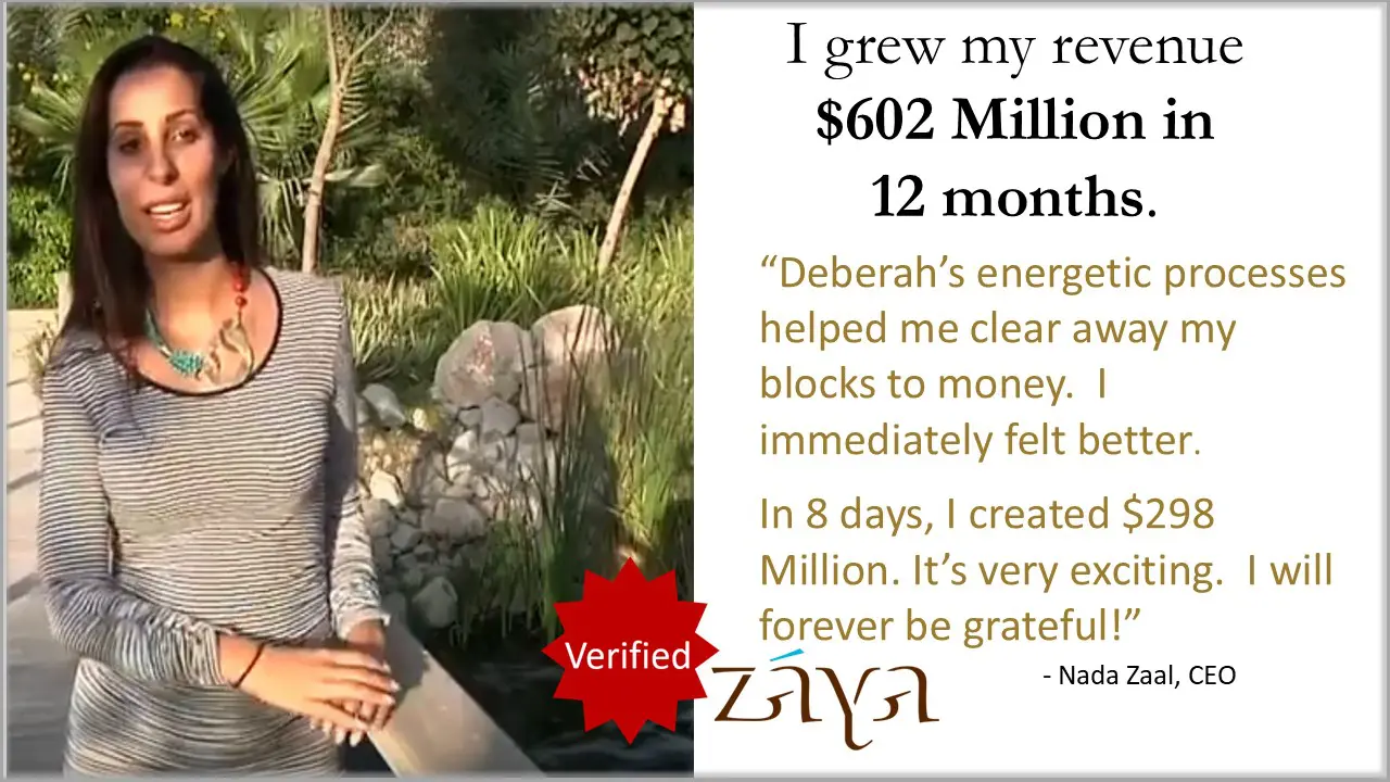 Nadia Zaal $298M in 8 Days