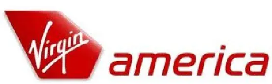 Virgin America logo highlighting the $300 million annual revenue deal negotiated by Deberah Bringelson.